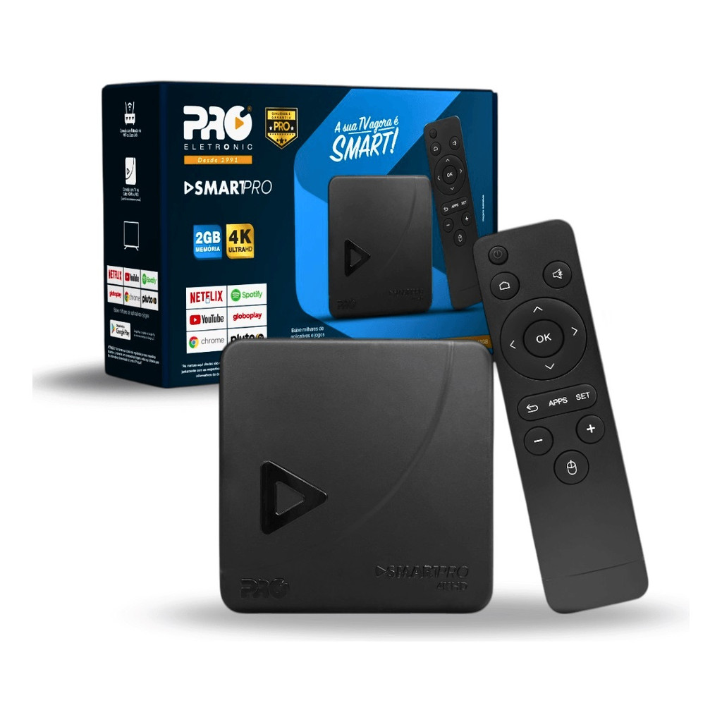 TV Box Proeletronic SmartPro PROSB-3000 4K