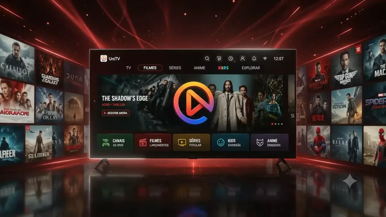 UniTV pronto para instalar e ativar